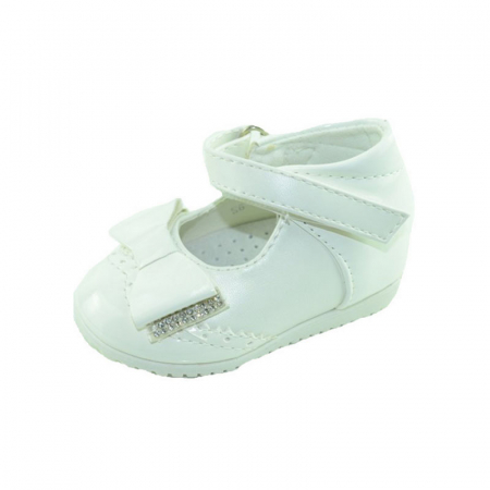 Pantofi fete - Pantofi pentru fete MRS S6A-19, Alb