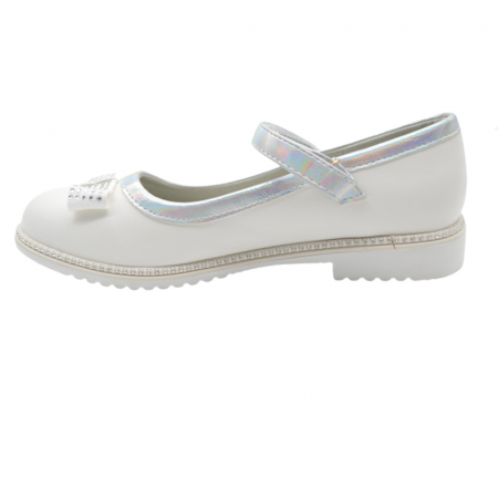 Pantofi pentru fete Bessky NC448-5B, Alb [4]