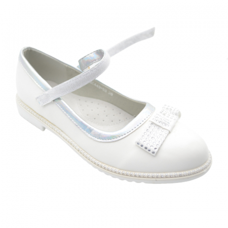 Pantofi pentru fete Bessky NC448-5B, Alb [2]