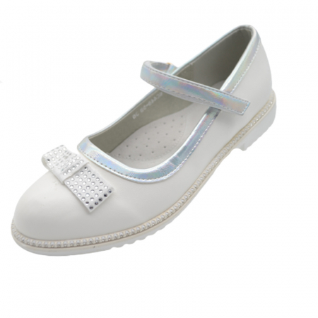 Pantofi fete - Pantofi pentru fete Bessky NC448-5B, Alb