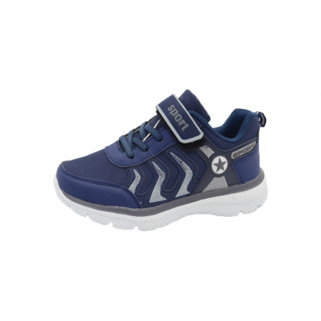 Adidasi baieti - Pantofi sport pentru baieti Bessky WY70062-2-32, Bleumarin