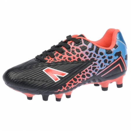 Ghete fotbal băieți - Pantofi sport de fotbal pentru baieti American Club 150705SC-N-27, Negru