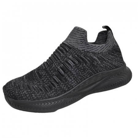 Adidasi baieti - Pantofi sport din panza pentru baieti Tom Miki T-0361-A, Negru