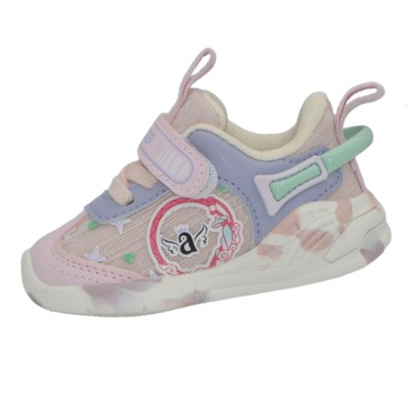 Adidasi fete - Pantofi sport ortopedici pentru fete Apawwa Q926, Roz
