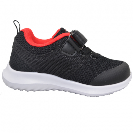 Pantofi sport ortopedici din panza pentru baieti American Club HA63/23N, Negru [2]