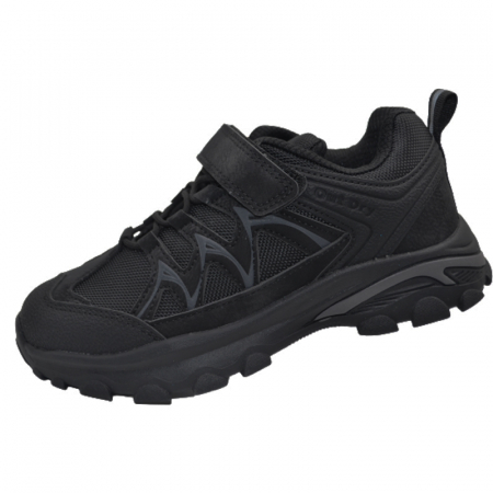 Adidasi baieti - Pantofi sport ortopedici pentru baieti Tom Miki F-0538-A, Negru