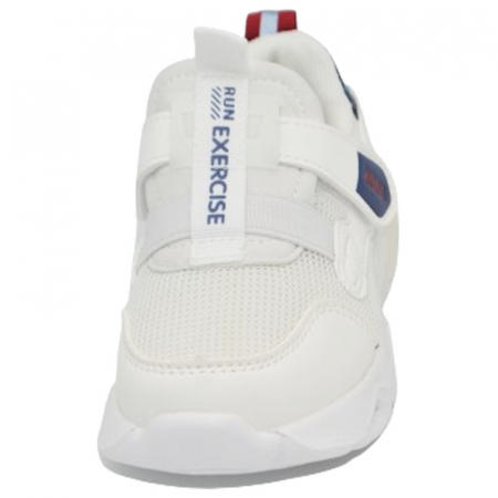 Pantofi sport ortopedici cu led pentru baieti Tom Miki T-11080-A, Alb [2]