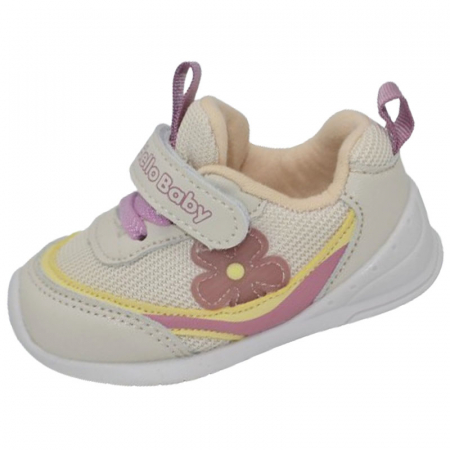 Adidasi fete - Pantofi sport ortopedici pentru fete Tom Miki T-0711-B, Bej