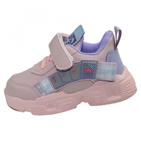 Adidasi fete - Pantofi sport ortopedici pentru fete Tom Miki C-T9682-B, Roz