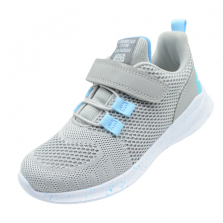 Adidasi baieti - Pantofi sport pentru baieti American Club RD12/22, Gri