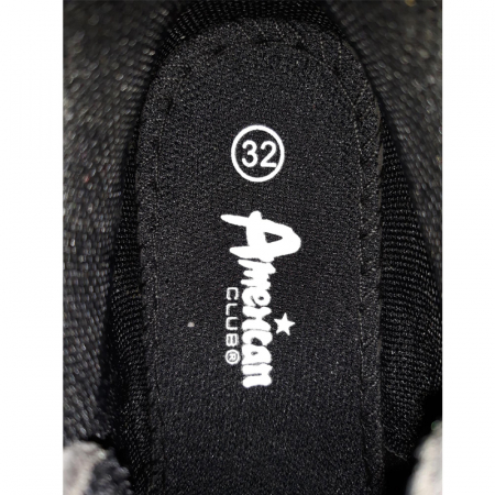 Pantofi sport pentru baieti American Club 560/16N2-32-eu, Negru [4]