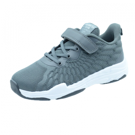 Adidasi baieti - Pantofi sport pentru baieti American Club BS07/20G-32, Gri