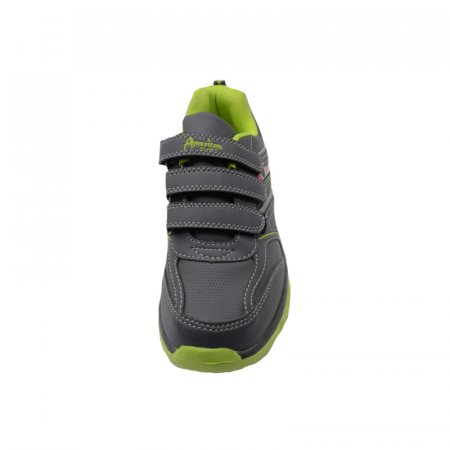 Pantofi sport pentru baieti American Club CA51-13287G, Gri [3]
