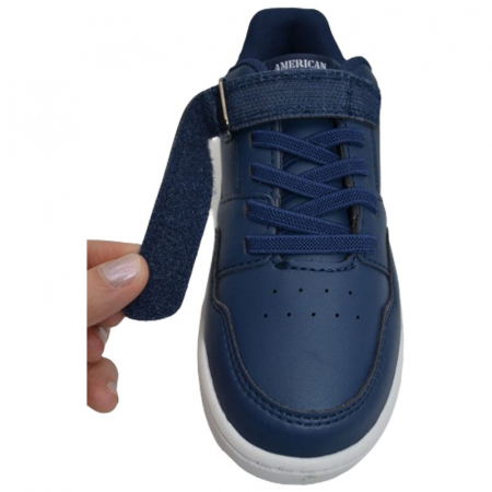 Pantofi sport pentru baieti American Club ES116/23-B, Bleumarin [3]