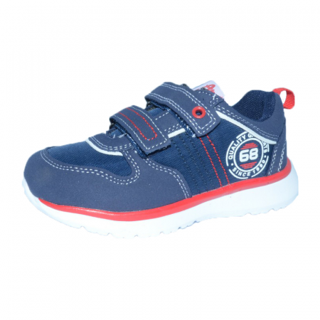 Adidasi baieti - Pantofi sport pentru baieti American Club ES30/19B-32, Bleumarin