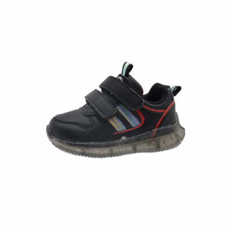 Adidasi baieti - Pantofi sport pentru baieti Clibee F-967N-21-eu, Negru
