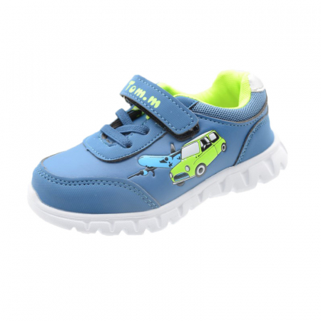 Adidasi baieti - Pantofi sport pentru baieti Tom Miki C-T39-50-C-21-eu, Albastru