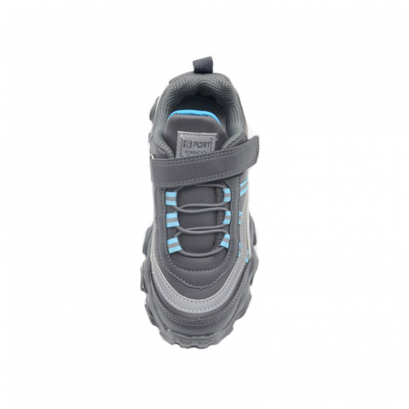 Pantofi sport pentru baieti Tom Miki C-T7854-B-33, Gri [3]