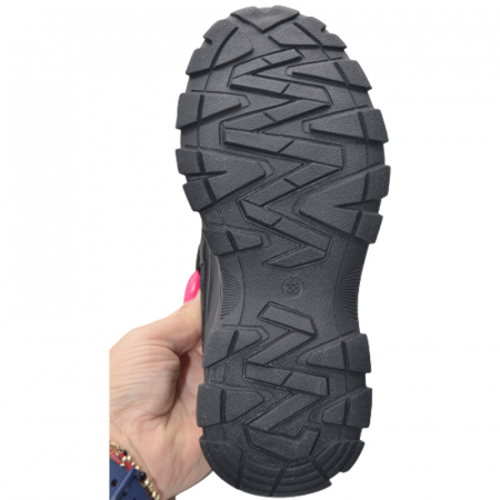 Pantofi sport ortopedici pentru baieti Tom Miki F-0538-A, Negru [4]