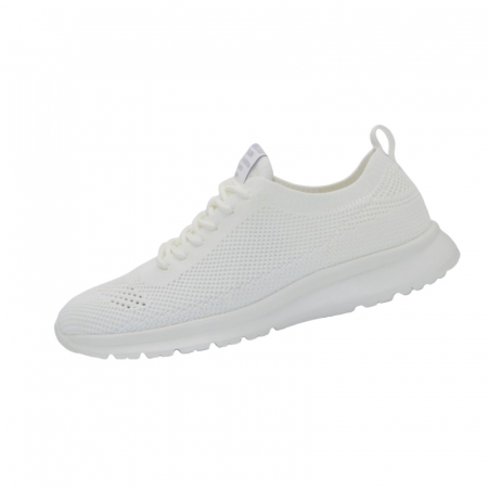 Adidasi fete - Pantofi sport pentru copii, American Club AA42/24-W, Alb