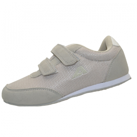 Adidasi fete - Pantofi sport pentru copii American Club WT29/19GR, Gri