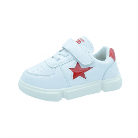Adidasi fete - Pantofi sport pentru copii Apawwa K31-19, Alb