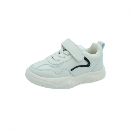 Adidasi fete - Pantofi sport pentru copii Apawwa X11-25, Crem