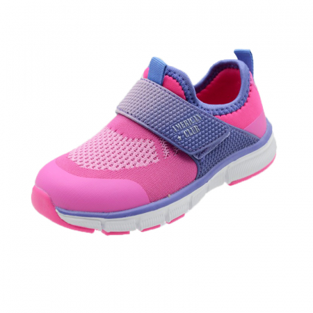 Adidasi fete - Pantofi sport pentru fete American Club ES29/20R-26, Fucsia