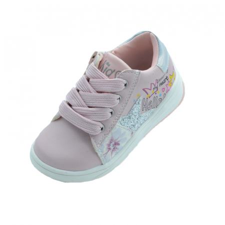 Pantofi sport pentru fete American Club GC15/20R-24, Roz [4]