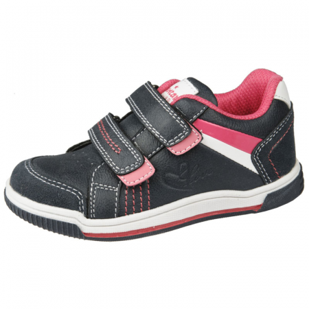 Pantofi cu siret si scai fete - Pantofi sport pentru fete American Club K131200N, Gri
