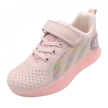 Adidasi fete - Pantofi sport pentru fete American Club RL 79/22R, Roz