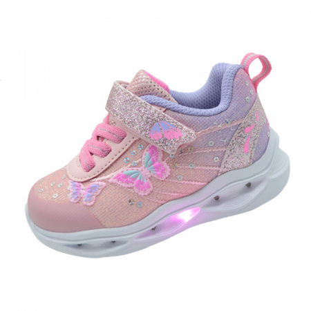 Adidasi fete - Pantofi sport pentru fete Bi&Ki A-B01040-B, Roz