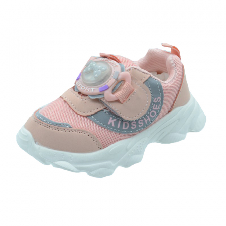 Adidasi fete - Pantofi sport pentru fete Boyang C-75-03-A-23-eu, Roz