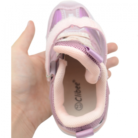 Pantofi pentru fete Clibee E-137, Mov [3]