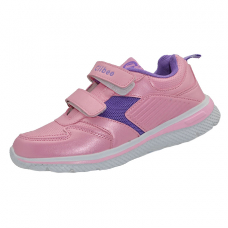 Adidasi fete - Pantofi sport ortopedici pentru fete Clibee 100823-1, Roz