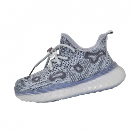 Adidasi fete - Pantofi sport pentru fete, Tom Miki T-11562-A, Gri