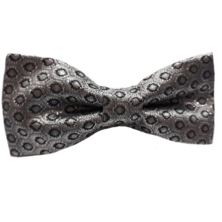 Cravate si papioane - Papion pentru baieti Mini Junior MJ2212G, Gri