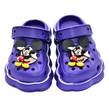 Papuci din spuma EVA Mickey Mouse pentru baieti Mini Junior PSE-7, Albastru [4]