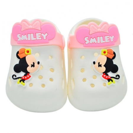 Papuci din spuma EVA Minnie Mouse pentru fete Mini Junior PSE-3, Crem [4]