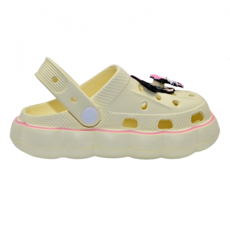 Papuci din spuma EVA Minnie Mouse pentru fete Mini Junior PSE-6, Galben [1]