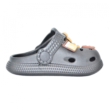 Papuci din spuma EVA pentru copii Mini Junior PAP-MJ7, Negru [2]