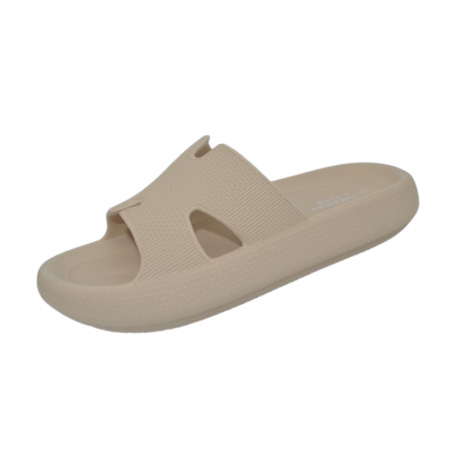 Incaltaminte adulti - Papuci din spuma EVA, pentru dama, American Club, NH170CR, Crem