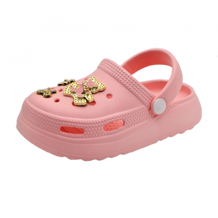 Papuci si slapi fete - Papuci din spuma EVA pentru fete Mini Junior PAP-MJ14, Roz