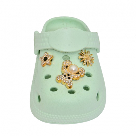 Papuci din spuma EVA pentru fete Mini Junior PAP-MJ18, Verde [1]