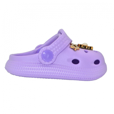 Papuci din spuma EVA pentru fete Mini Junior PAP-MJ19, Mov [2]