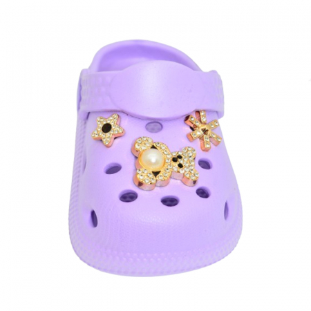 Papuci din spuma EVA pentru fete Mini Junior PAP-MJ19, Mov [1]