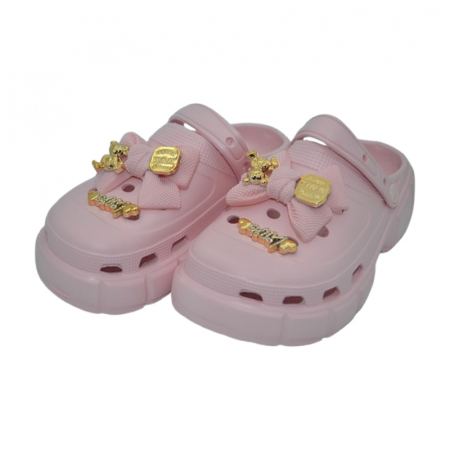 Papuci si slapi fete - Papuci din spuma EVA, pentru fete, Mini Junior PSF-100625MJR, Roz