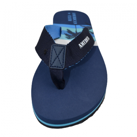 Papuci din spuma pentru baieti American Club NH111/23A, Albastru [1]