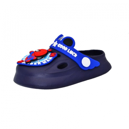 Papuci si slapi baieti - Papuci din spuma pentru baieti Mini Junior PPMJ-1, Bleumarin