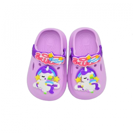 Papuci din spuma pentru fete Mini Junior PPMJ-2, Mov [1]